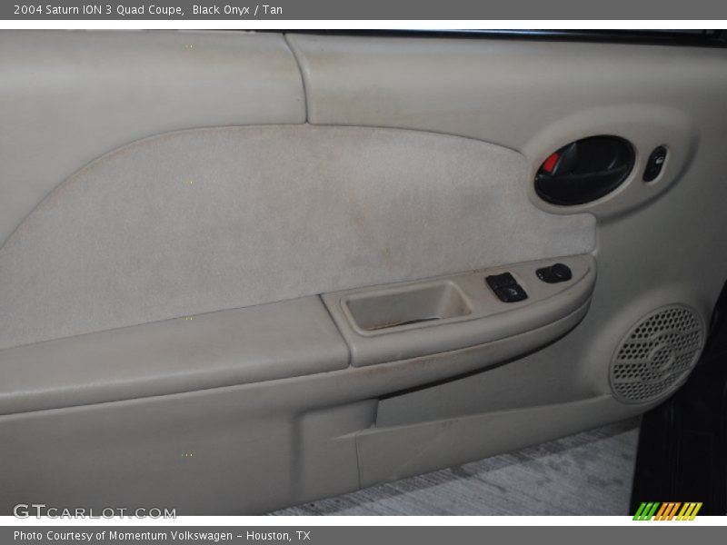 Black Onyx / Tan 2004 Saturn ION 3 Quad Coupe