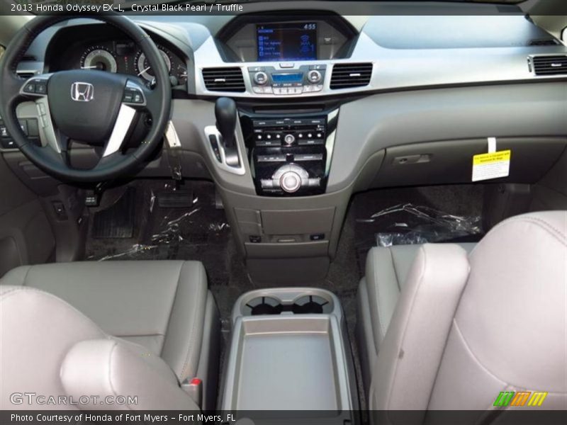 Crystal Black Pearl / Truffle 2013 Honda Odyssey EX-L