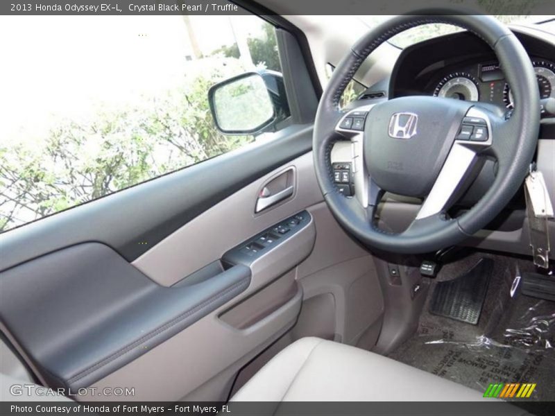 Crystal Black Pearl / Truffle 2013 Honda Odyssey EX-L