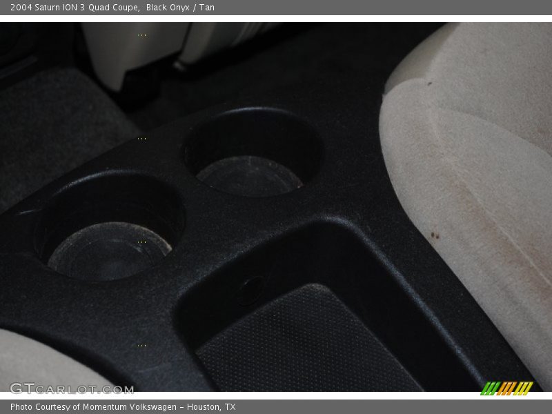 Black Onyx / Tan 2004 Saturn ION 3 Quad Coupe