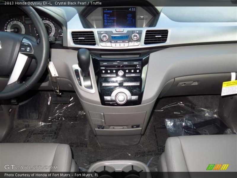 Crystal Black Pearl / Truffle 2013 Honda Odyssey EX-L