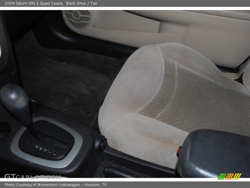 Black Onyx / Tan 2004 Saturn ION 3 Quad Coupe