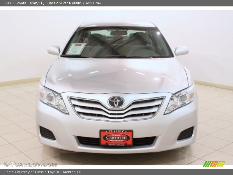 Classic Silver Metallic / Ash Gray 2010 Toyota Camry LE