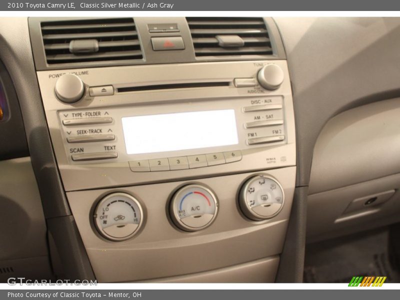 Classic Silver Metallic / Ash Gray 2010 Toyota Camry LE