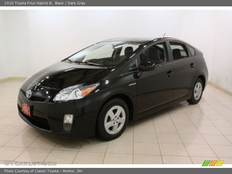 Black / Dark Gray 2010 Toyota Prius Hybrid III