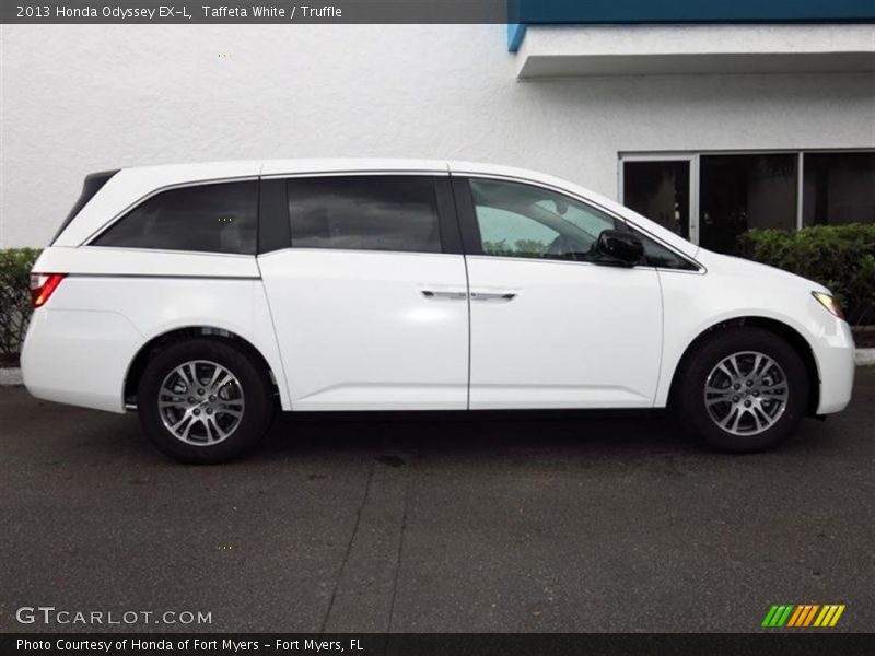 Taffeta White / Truffle 2013 Honda Odyssey EX-L