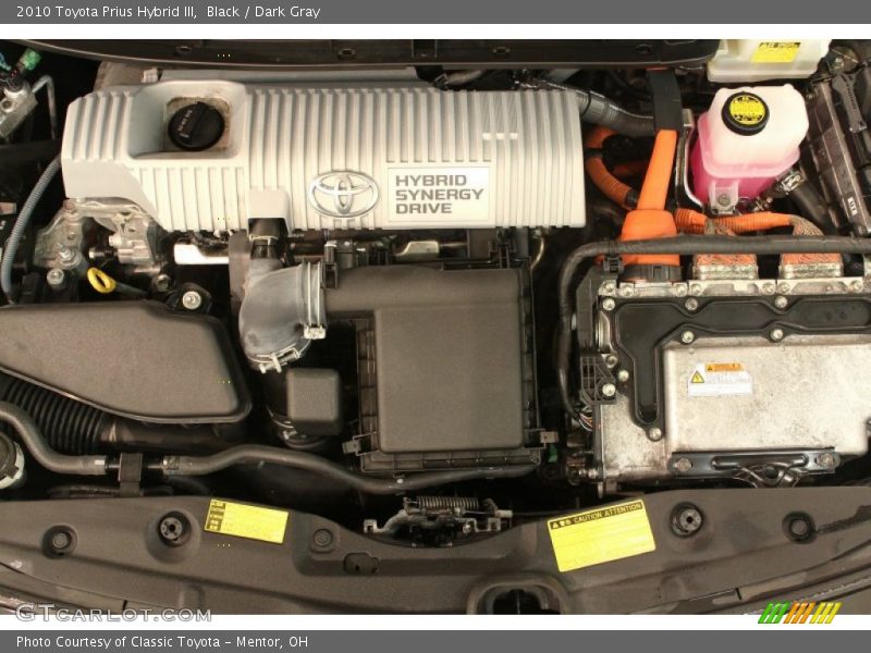 Black / Dark Gray 2010 Toyota Prius Hybrid III