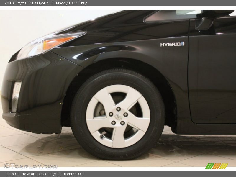 Black / Dark Gray 2010 Toyota Prius Hybrid III