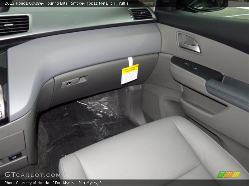 Smokey Topaz Metallic / Truffle 2013 Honda Odyssey Touring Elite