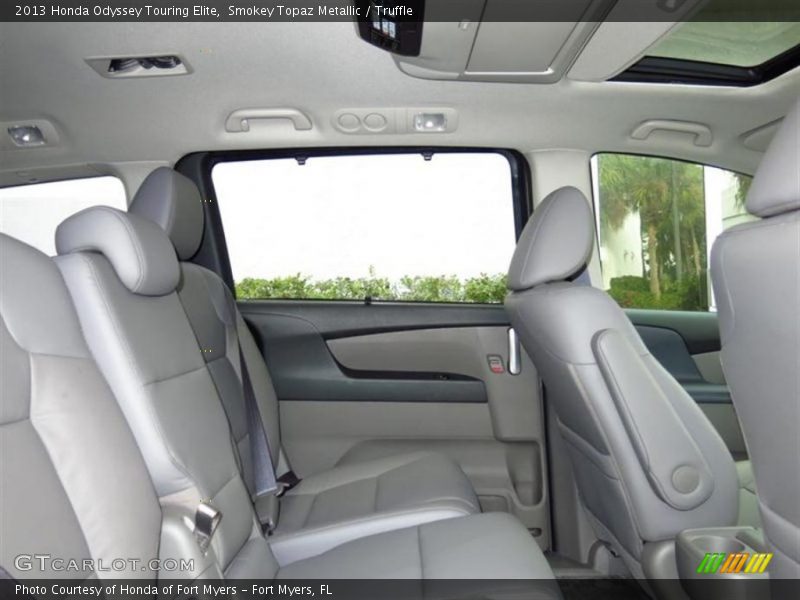Smokey Topaz Metallic / Truffle 2013 Honda Odyssey Touring Elite