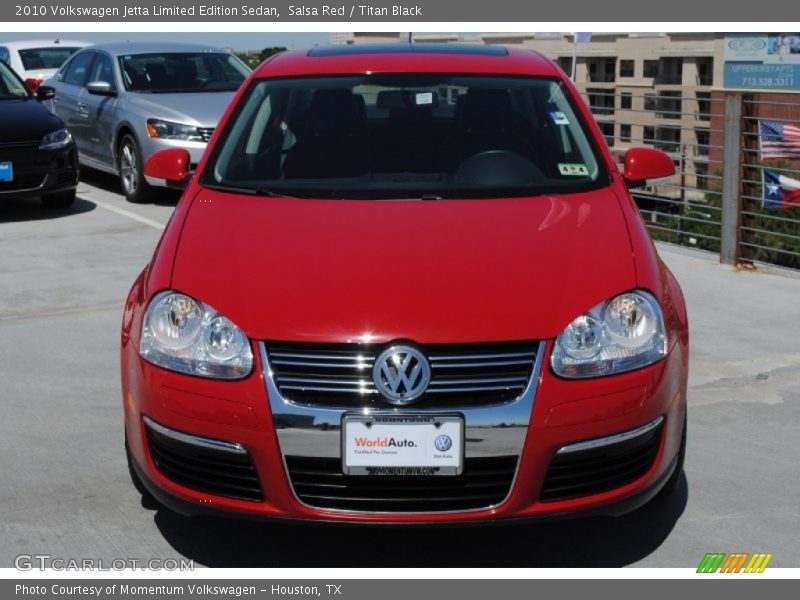 Salsa Red / Titan Black 2010 Volkswagen Jetta Limited Edition Sedan
