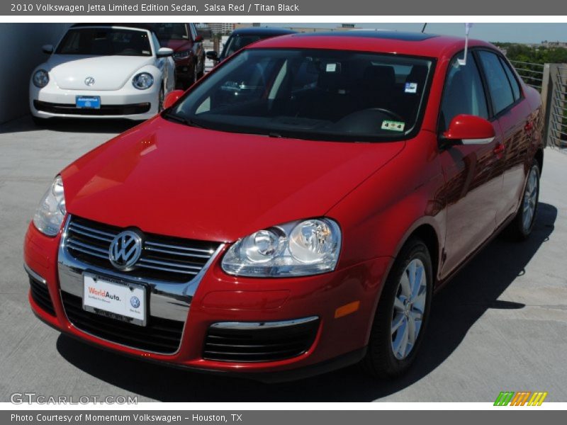 Salsa Red / Titan Black 2010 Volkswagen Jetta Limited Edition Sedan
