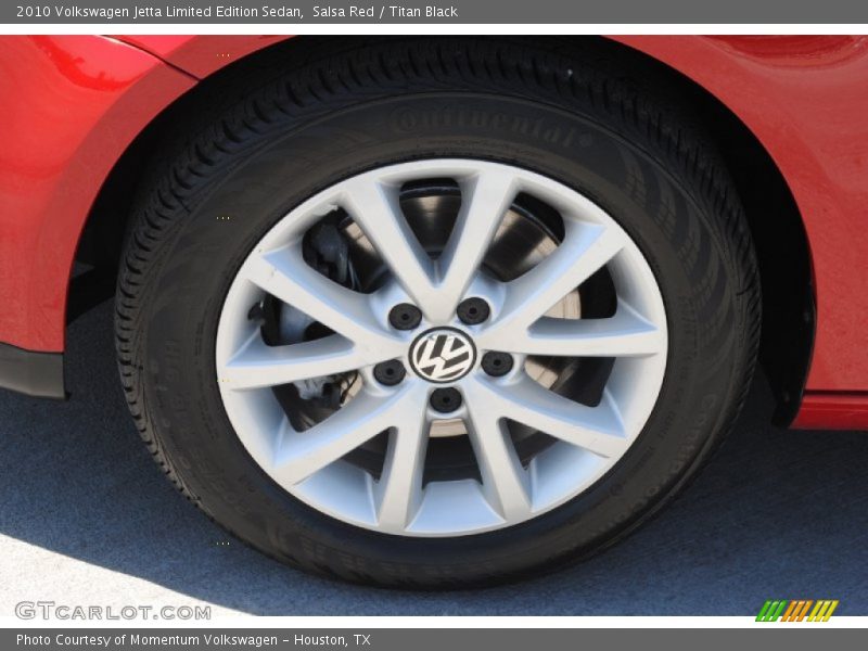 Salsa Red / Titan Black 2010 Volkswagen Jetta Limited Edition Sedan