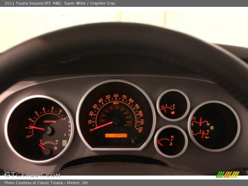  2011 Sequoia SR5 4WD SR5 4WD Gauges