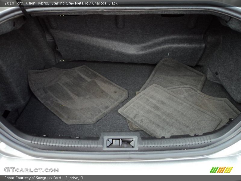 Sterling Grey Metallic / Charcoal Black 2010 Ford Fusion Hybrid