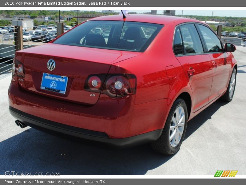 Salsa Red / Titan Black 2010 Volkswagen Jetta Limited Edition Sedan