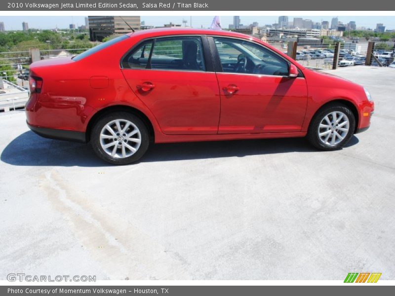 Salsa Red / Titan Black 2010 Volkswagen Jetta Limited Edition Sedan
