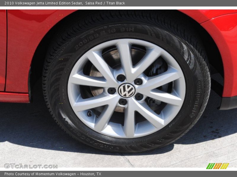 Salsa Red / Titan Black 2010 Volkswagen Jetta Limited Edition Sedan