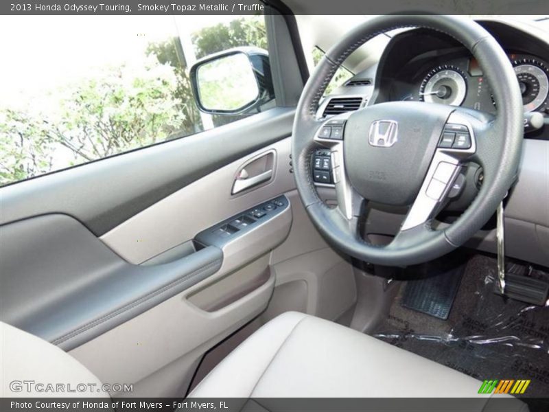 Smokey Topaz Metallic / Truffle 2013 Honda Odyssey Touring