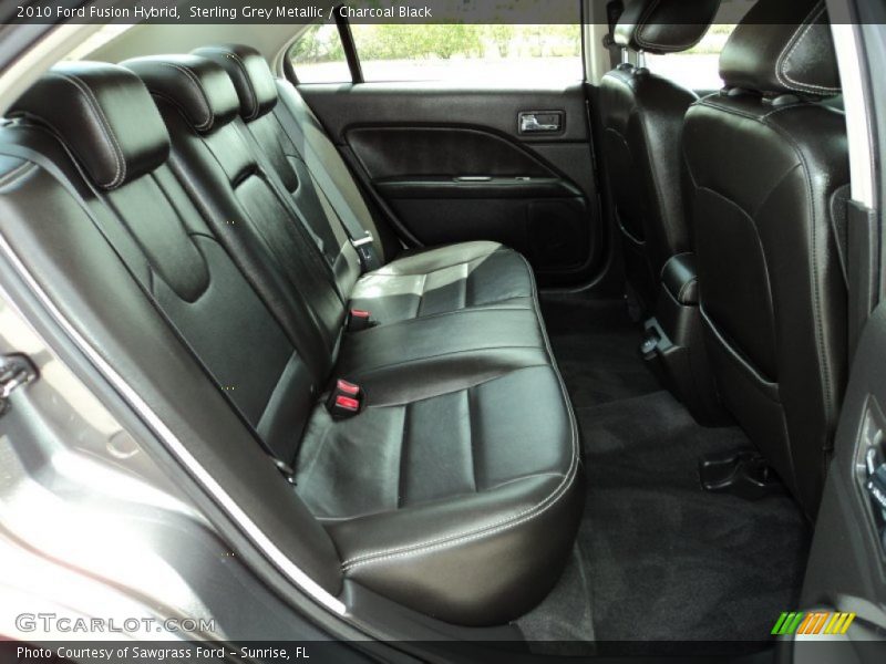 Sterling Grey Metallic / Charcoal Black 2010 Ford Fusion Hybrid