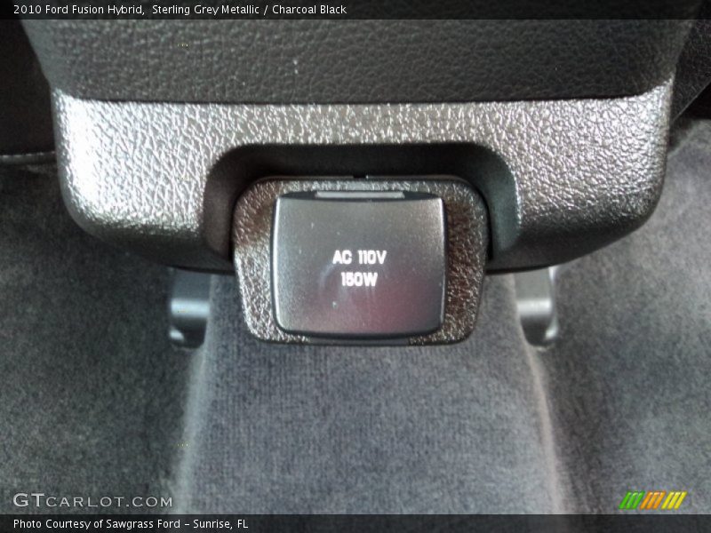 Sterling Grey Metallic / Charcoal Black 2010 Ford Fusion Hybrid