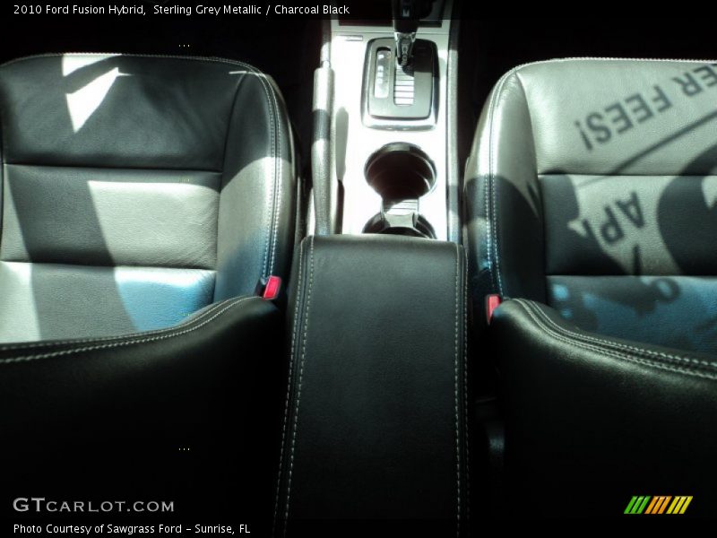 Sterling Grey Metallic / Charcoal Black 2010 Ford Fusion Hybrid