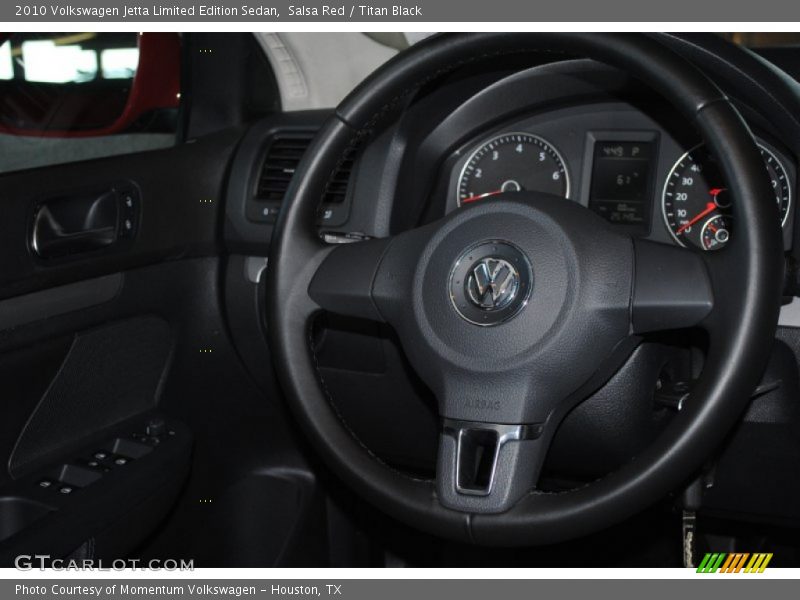Salsa Red / Titan Black 2010 Volkswagen Jetta Limited Edition Sedan