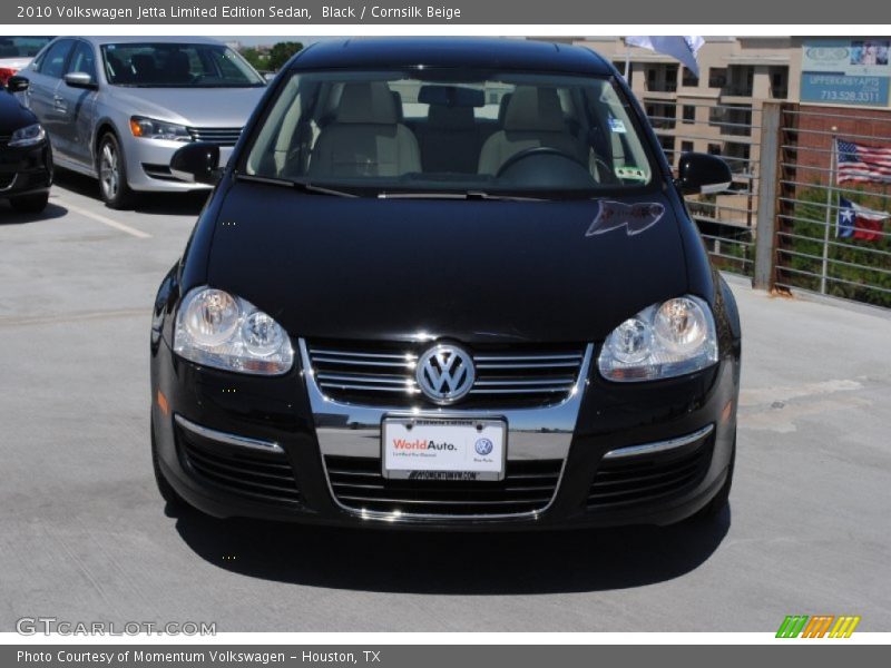 Black / Cornsilk Beige 2010 Volkswagen Jetta Limited Edition Sedan