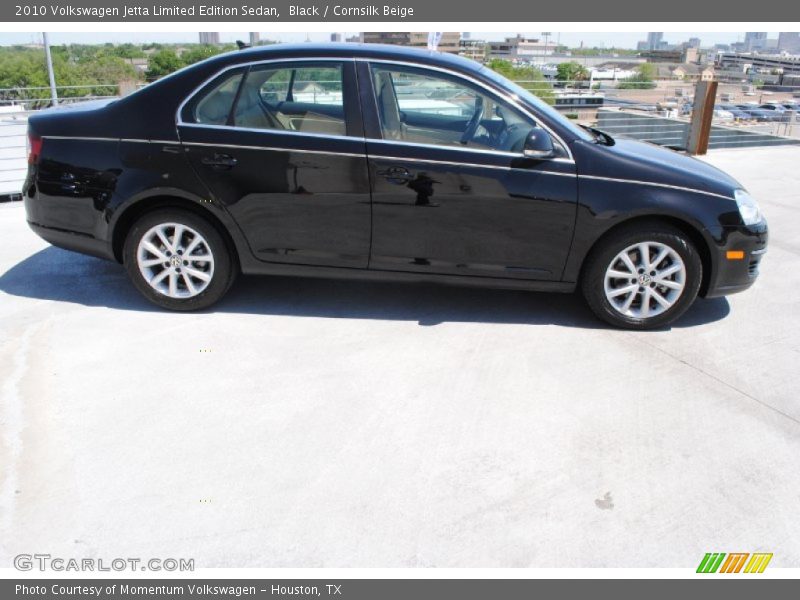 Black / Cornsilk Beige 2010 Volkswagen Jetta Limited Edition Sedan