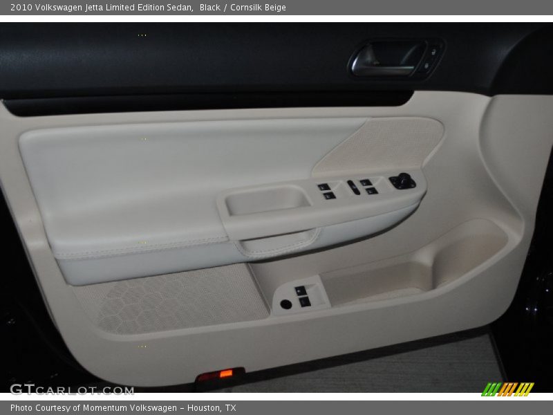 Black / Cornsilk Beige 2010 Volkswagen Jetta Limited Edition Sedan