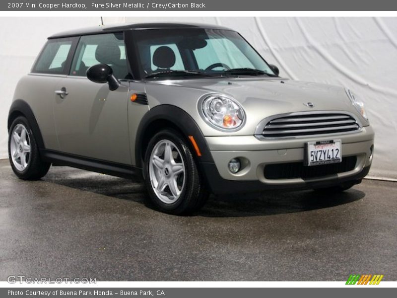 Pure Silver Metallic / Grey/Carbon Black 2007 Mini Cooper Hardtop