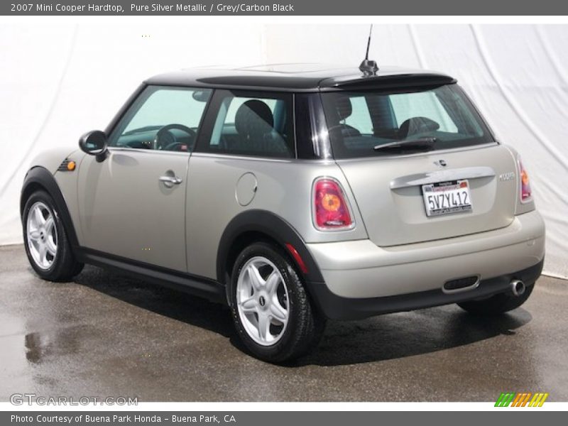 Pure Silver Metallic / Grey/Carbon Black 2007 Mini Cooper Hardtop