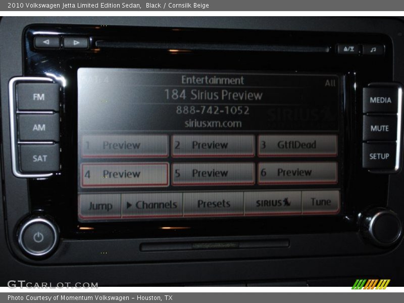 Black / Cornsilk Beige 2010 Volkswagen Jetta Limited Edition Sedan