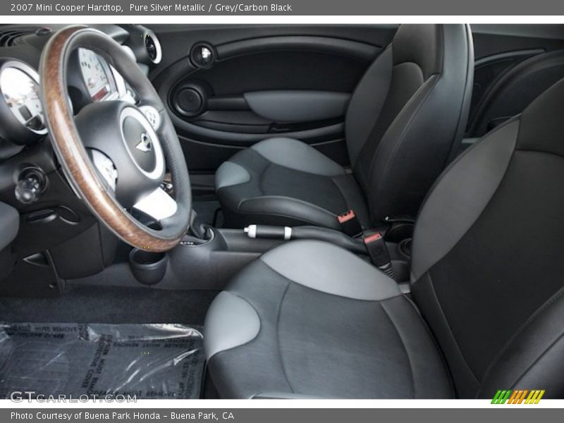 Pure Silver Metallic / Grey/Carbon Black 2007 Mini Cooper Hardtop