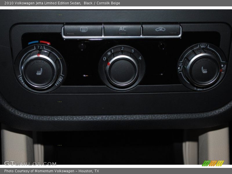 Black / Cornsilk Beige 2010 Volkswagen Jetta Limited Edition Sedan