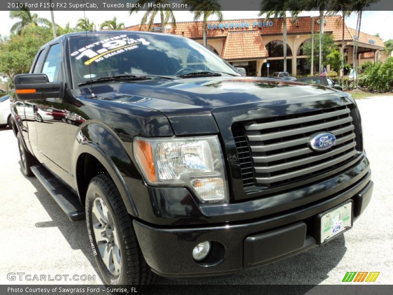 Tuxedo Black / Medium Stone 2010 Ford F150 FX2 SuperCab