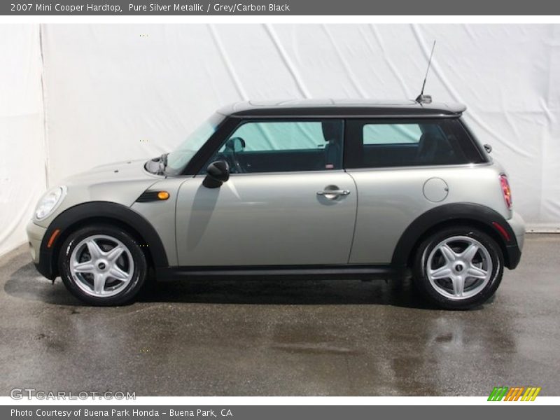 Pure Silver Metallic / Grey/Carbon Black 2007 Mini Cooper Hardtop