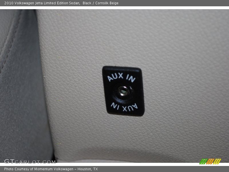 Black / Cornsilk Beige 2010 Volkswagen Jetta Limited Edition Sedan
