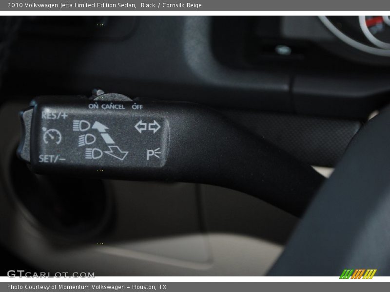 Black / Cornsilk Beige 2010 Volkswagen Jetta Limited Edition Sedan