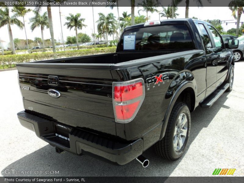 Tuxedo Black / Medium Stone 2010 Ford F150 FX2 SuperCab