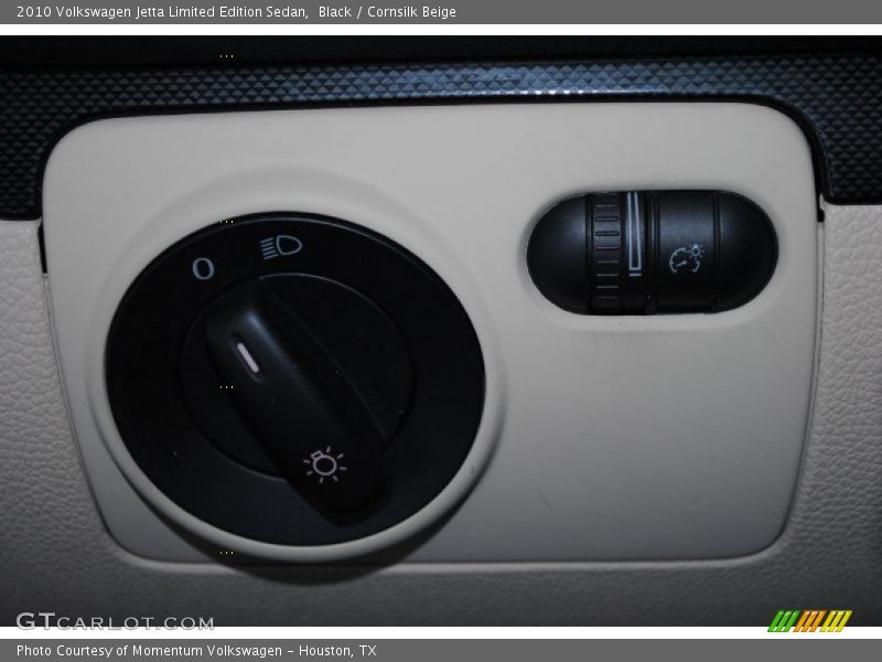 Black / Cornsilk Beige 2010 Volkswagen Jetta Limited Edition Sedan