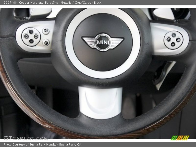 Pure Silver Metallic / Grey/Carbon Black 2007 Mini Cooper Hardtop