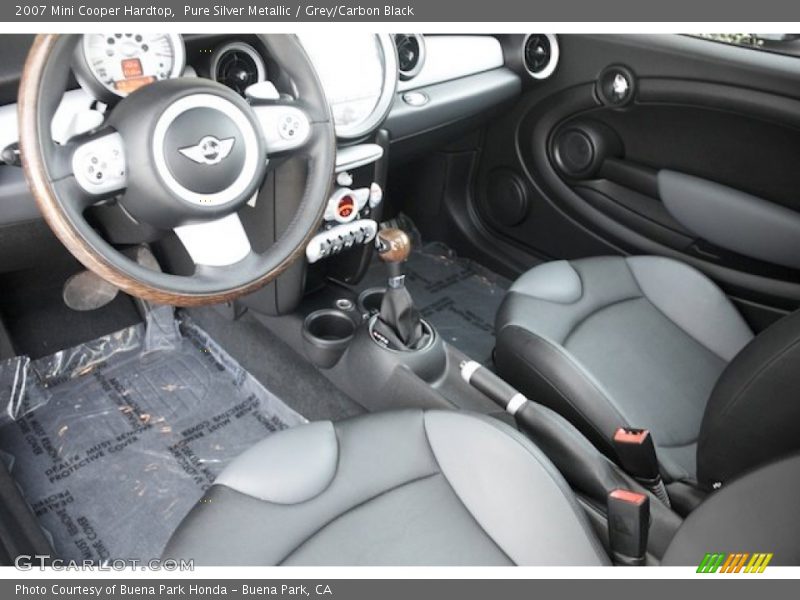Pure Silver Metallic / Grey/Carbon Black 2007 Mini Cooper Hardtop