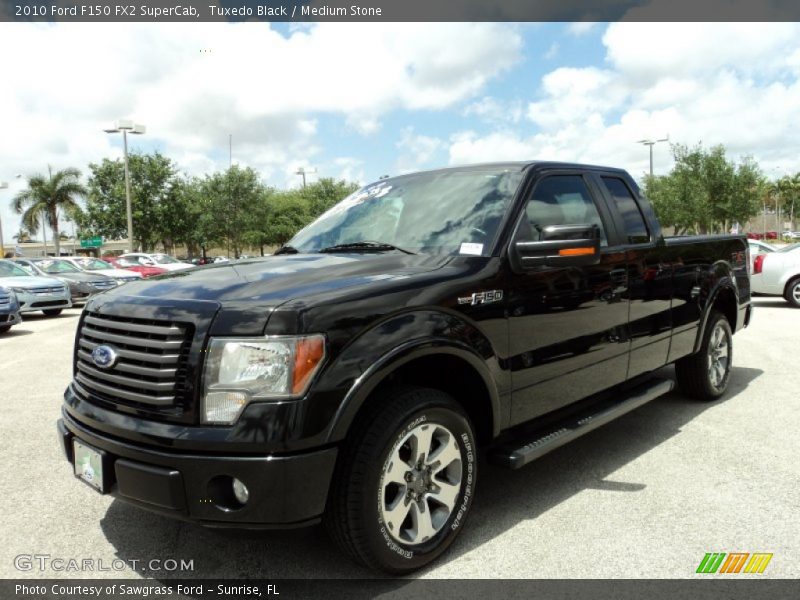 Tuxedo Black / Medium Stone 2010 Ford F150 FX2 SuperCab