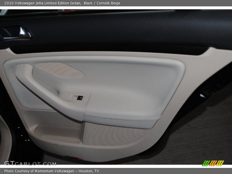 Black / Cornsilk Beige 2010 Volkswagen Jetta Limited Edition Sedan