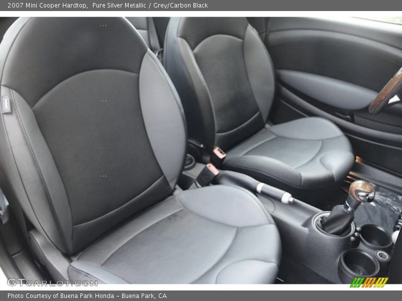 Pure Silver Metallic / Grey/Carbon Black 2007 Mini Cooper Hardtop