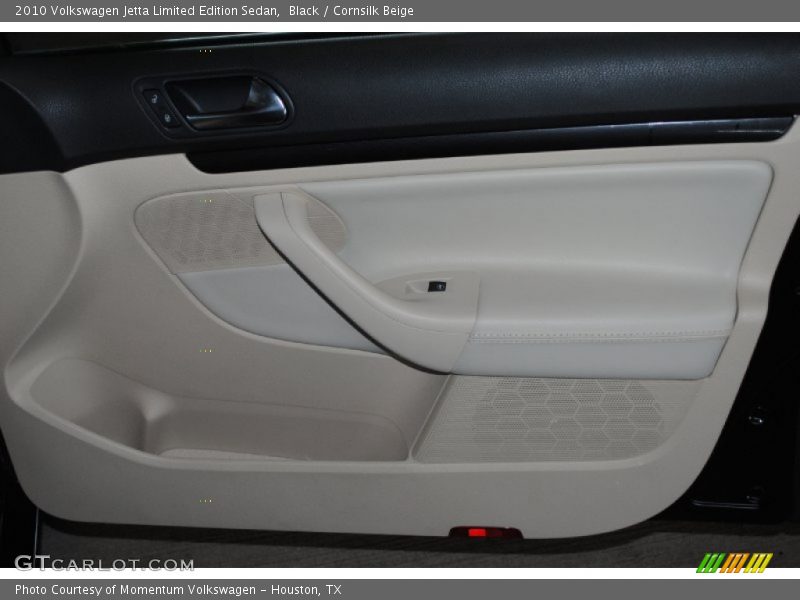 Black / Cornsilk Beige 2010 Volkswagen Jetta Limited Edition Sedan