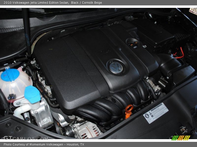 Black / Cornsilk Beige 2010 Volkswagen Jetta Limited Edition Sedan