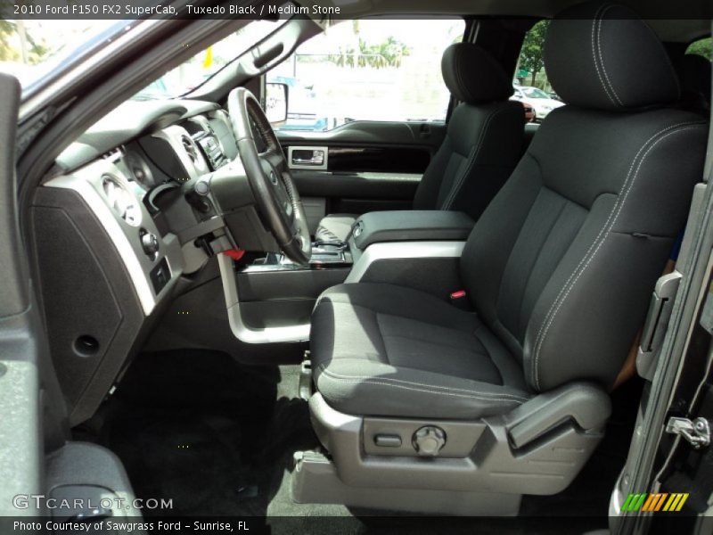 Tuxedo Black / Medium Stone 2010 Ford F150 FX2 SuperCab