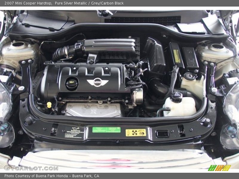 Pure Silver Metallic / Grey/Carbon Black 2007 Mini Cooper Hardtop